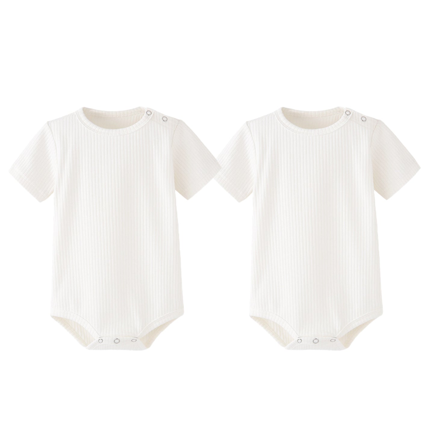 ベビー服 ロンパース 2枚セット 半袖 男の子 女の子 新生児 出産準備 肌着 春 夏 秋 冬
