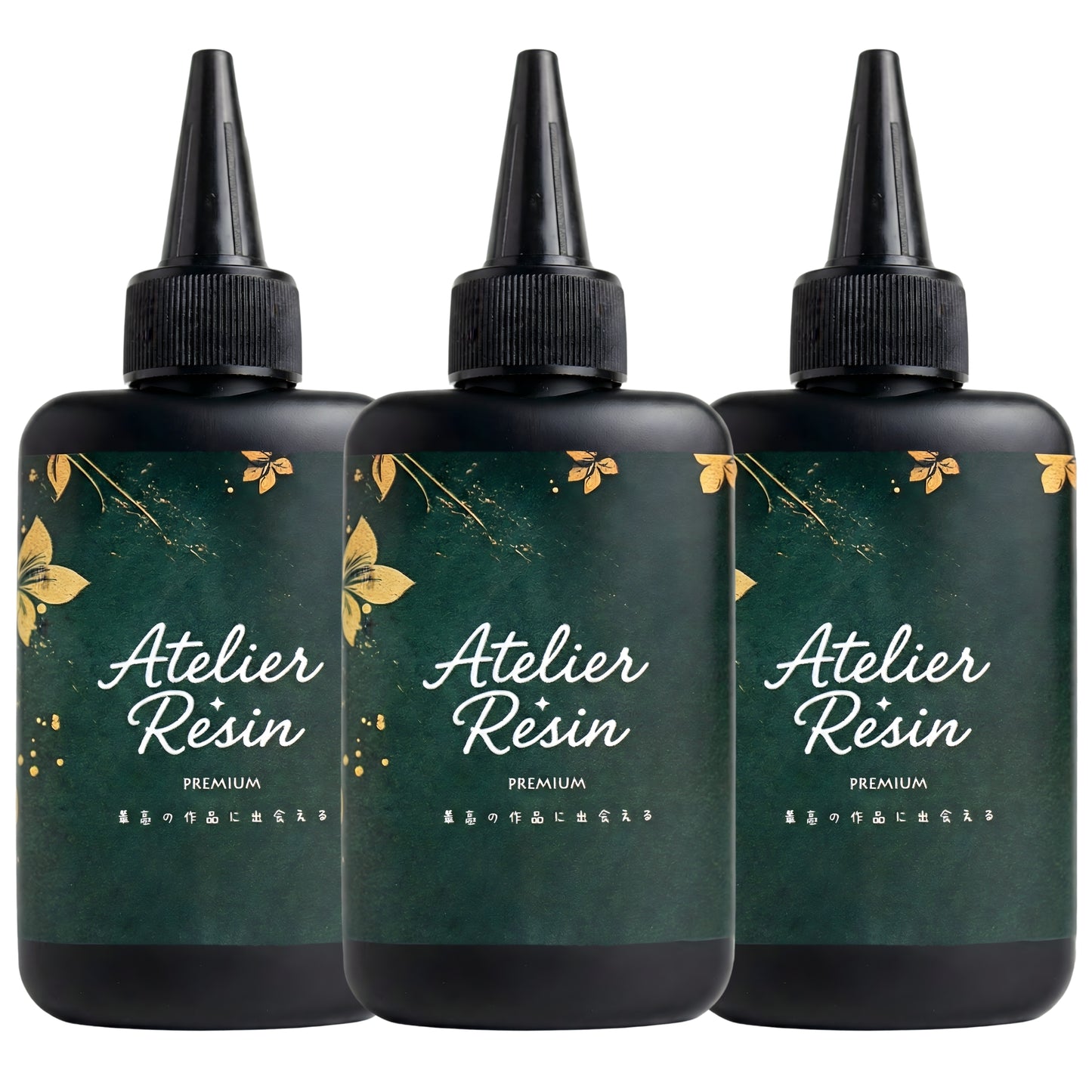 UVレジン液 300g 成分検査済 大容量 黄変しにくい ベタつかない アトリエレジン ハンドメイド